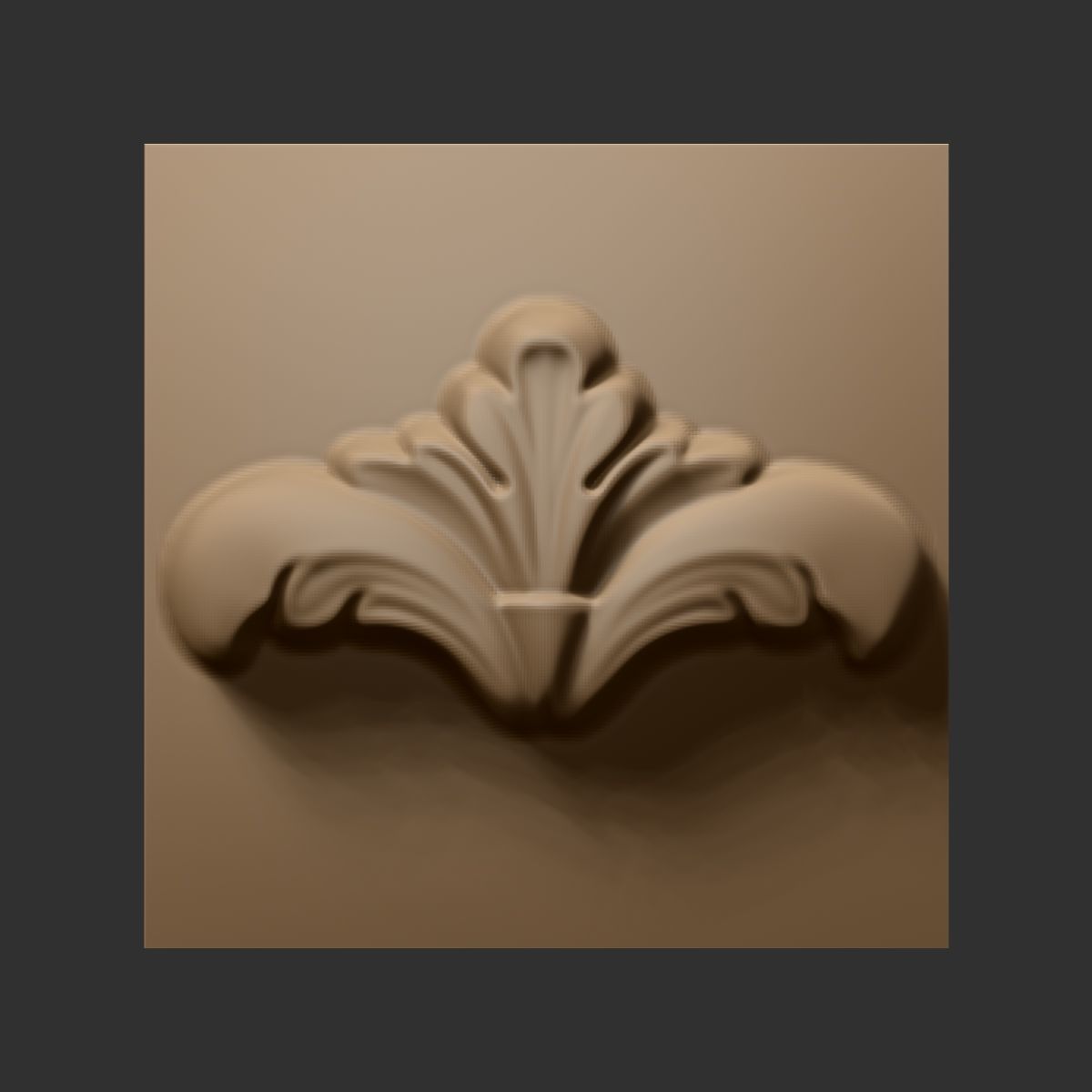 29 VDM Brushes of Decor ornaments for ZBrush 3D model_23