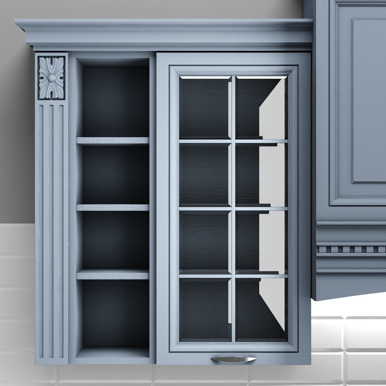 Corner Kitchen 3D model_4