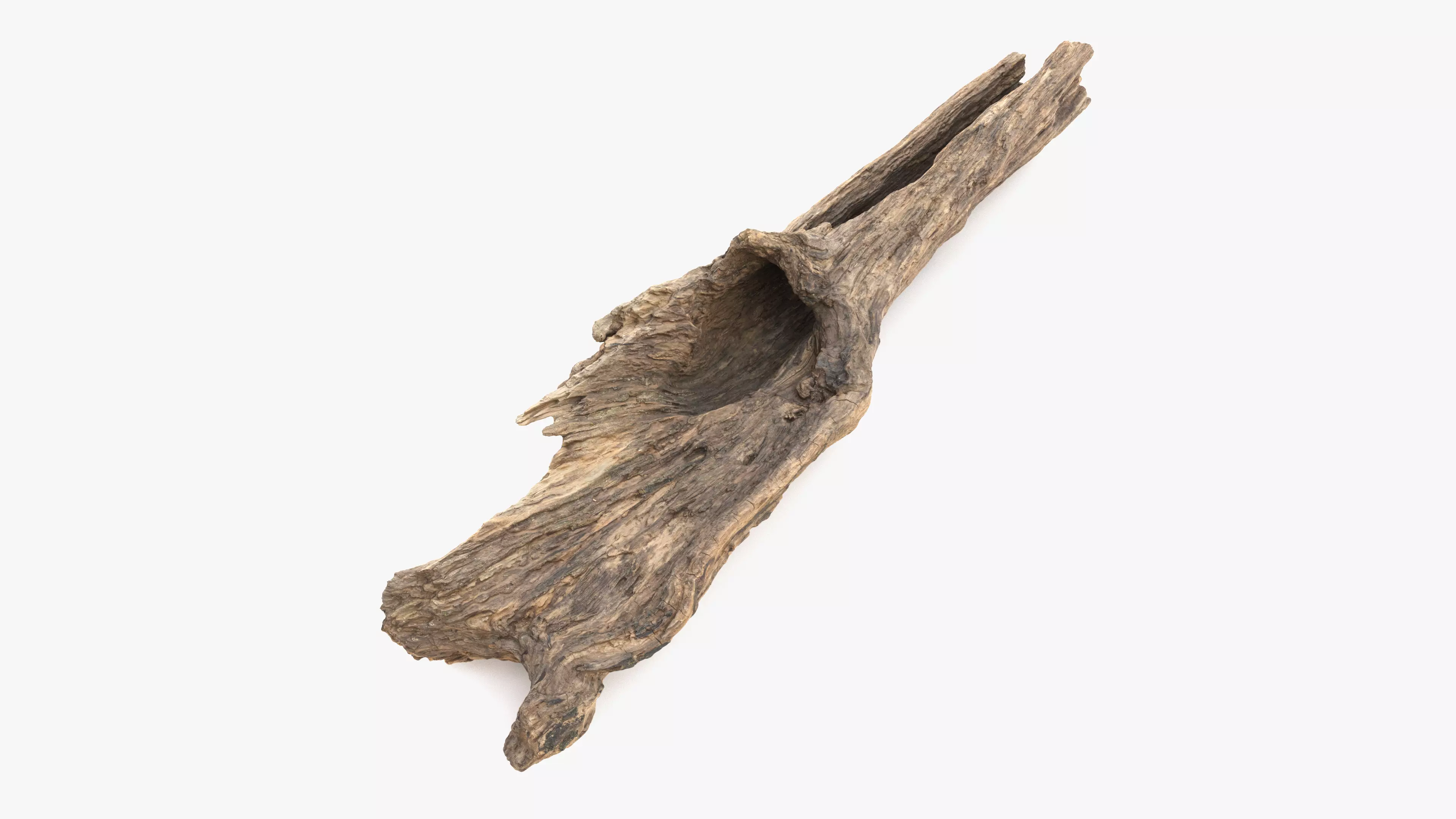 Snag Root Hideout Low-poly 3D model