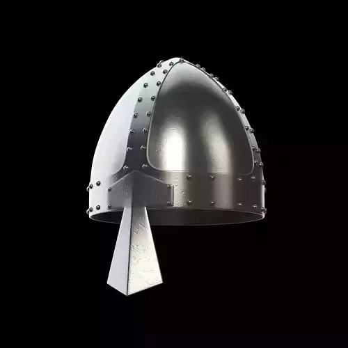 Knight Helmet low poly