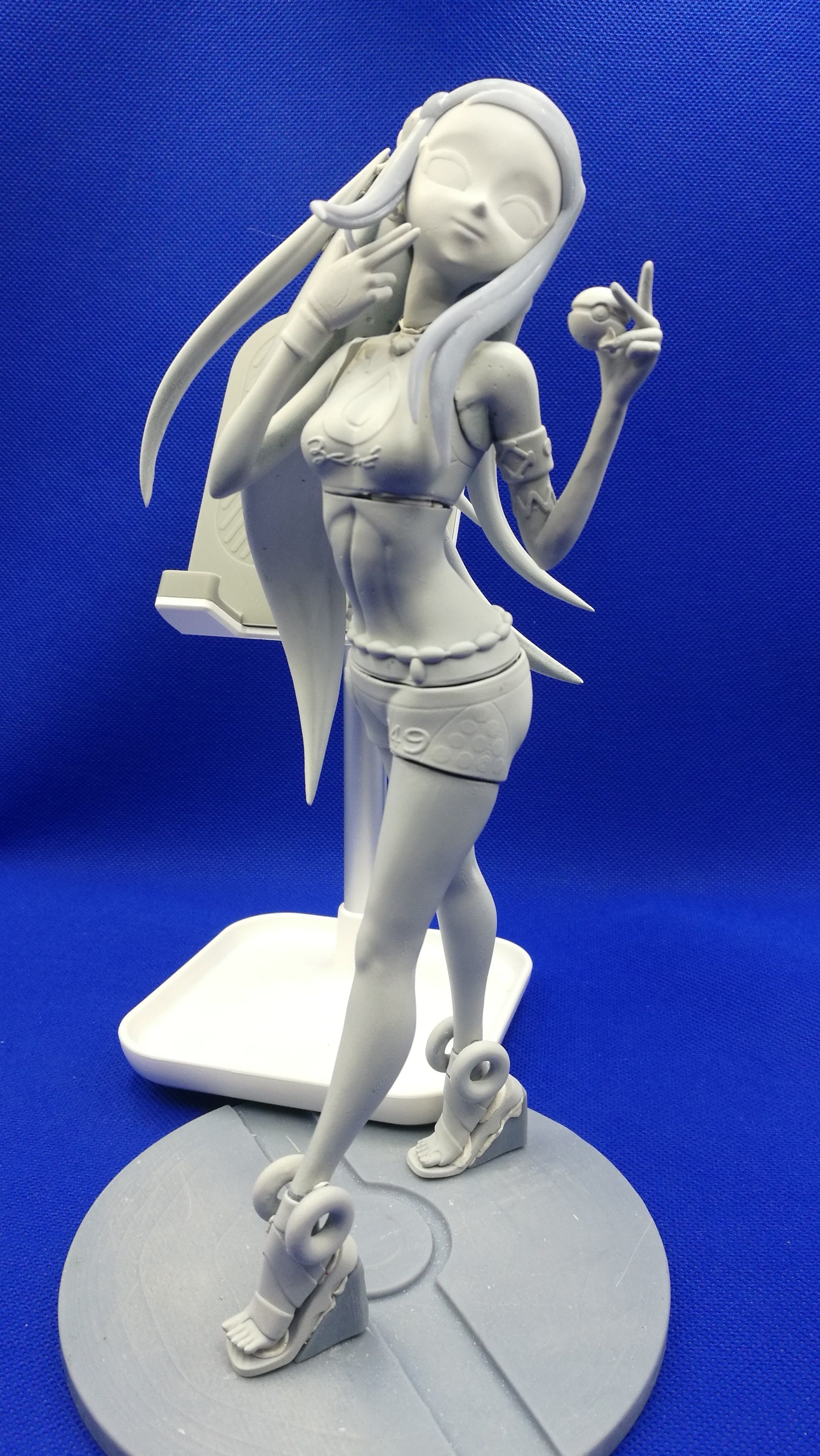 nessa gym leader figure 3d 3D print model_9