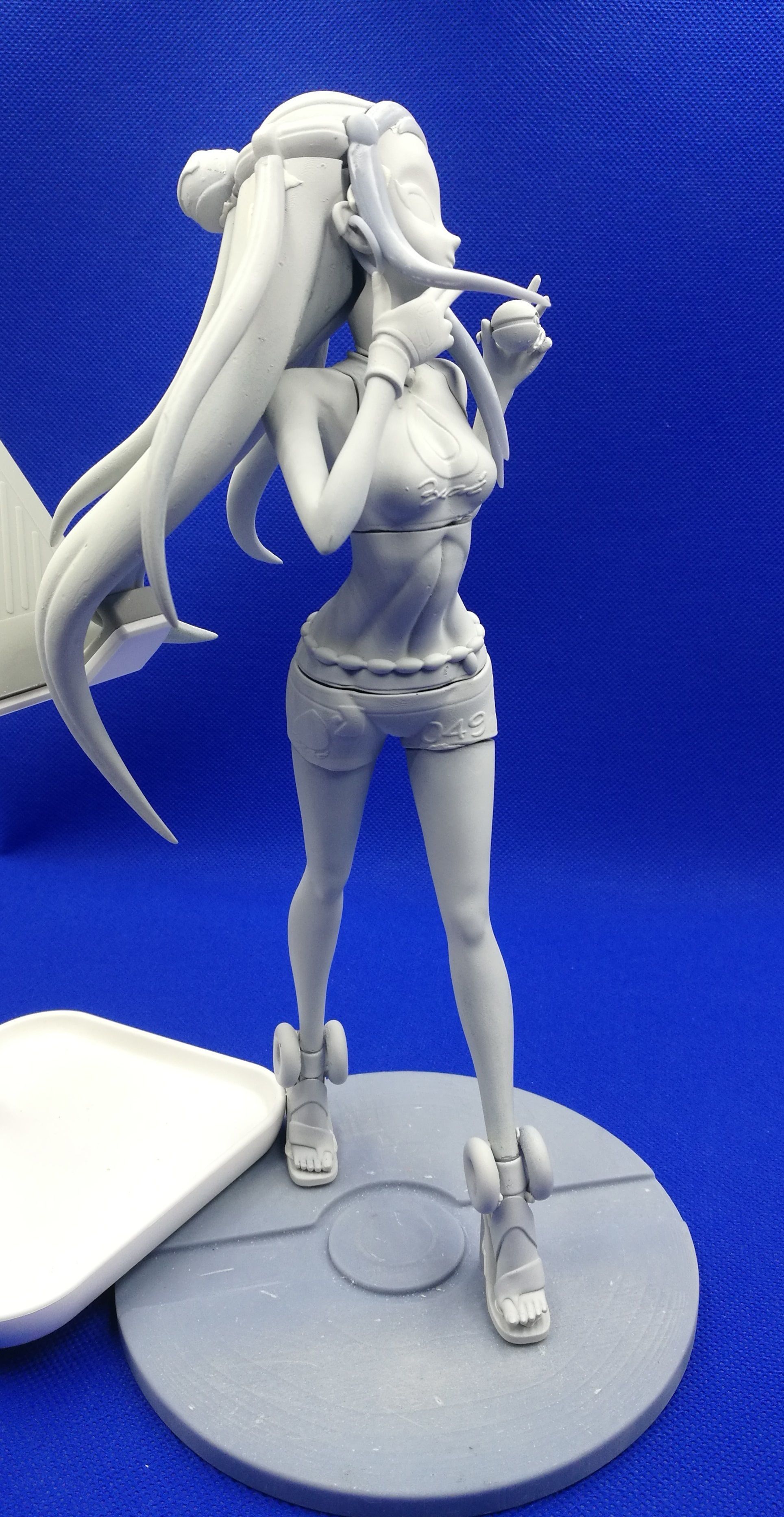 nessa gym leader figure 3d 3D print model_8