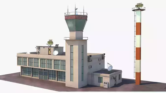 Airport Terminal - Control Tower 