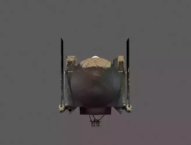 Osiris Rex Low-poly 3D model