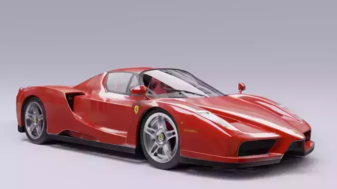 Ferrari Enzo model in Blender 3D