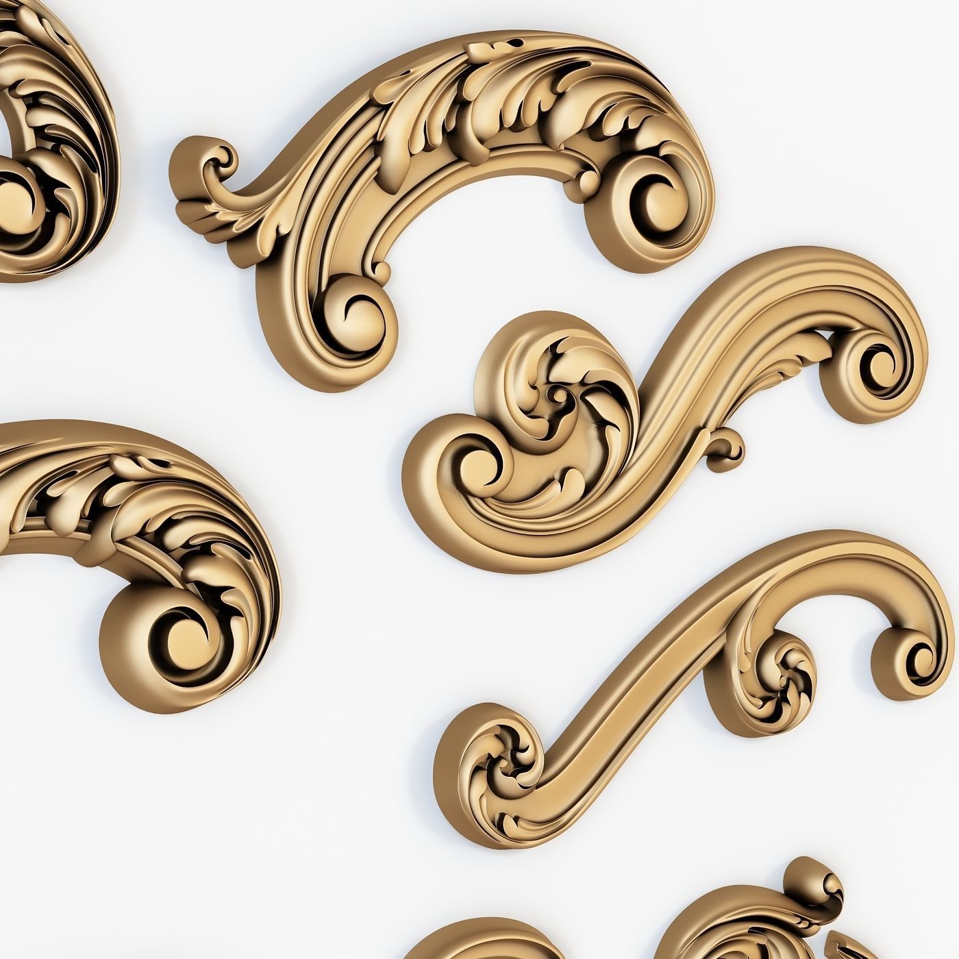 Architectural kit bash cnc 3D model_9