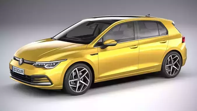 Volkswagen Golf 2020 3D model