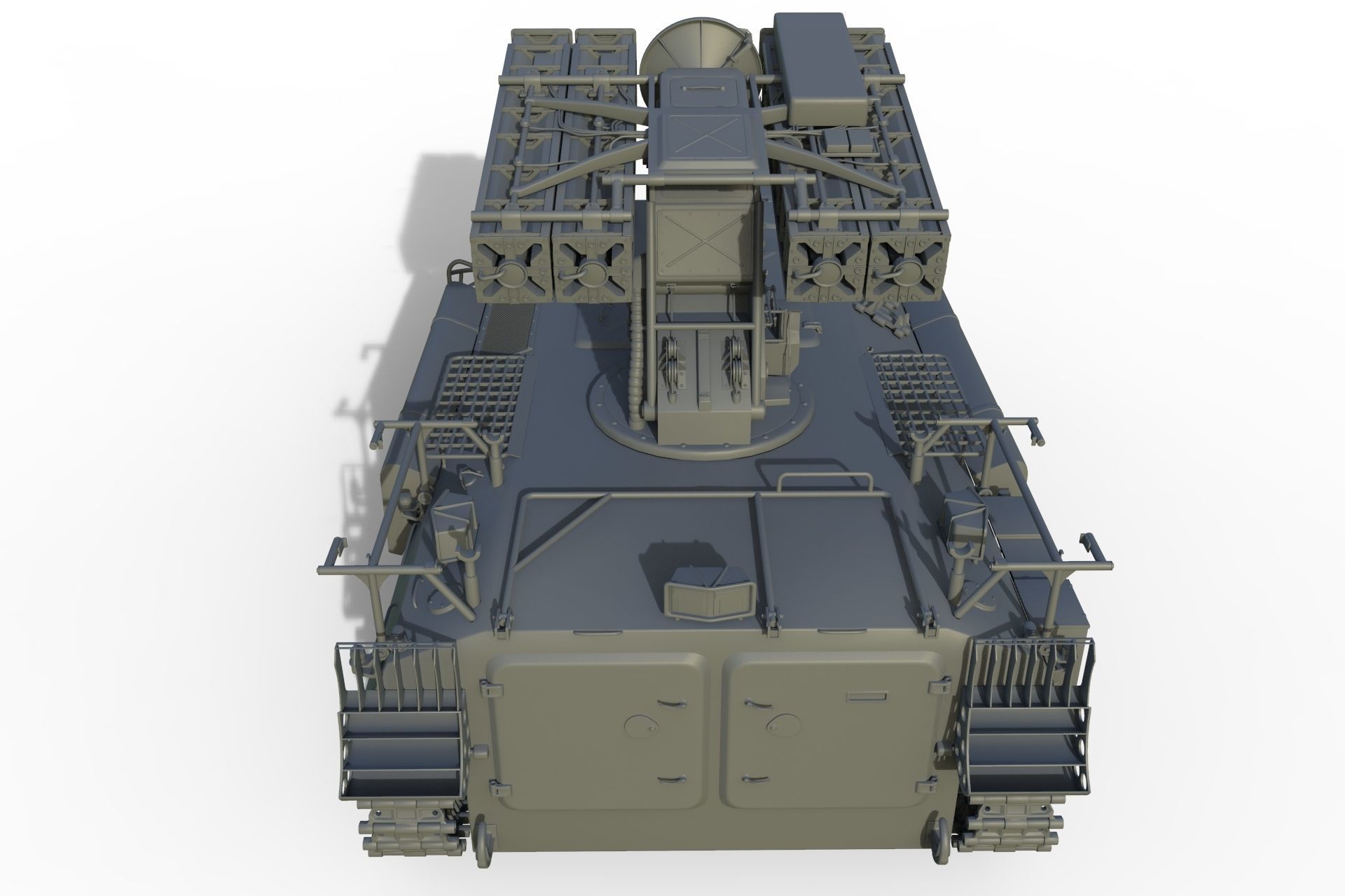 High Poly SA-13 Gopher CAMO 3D model_12