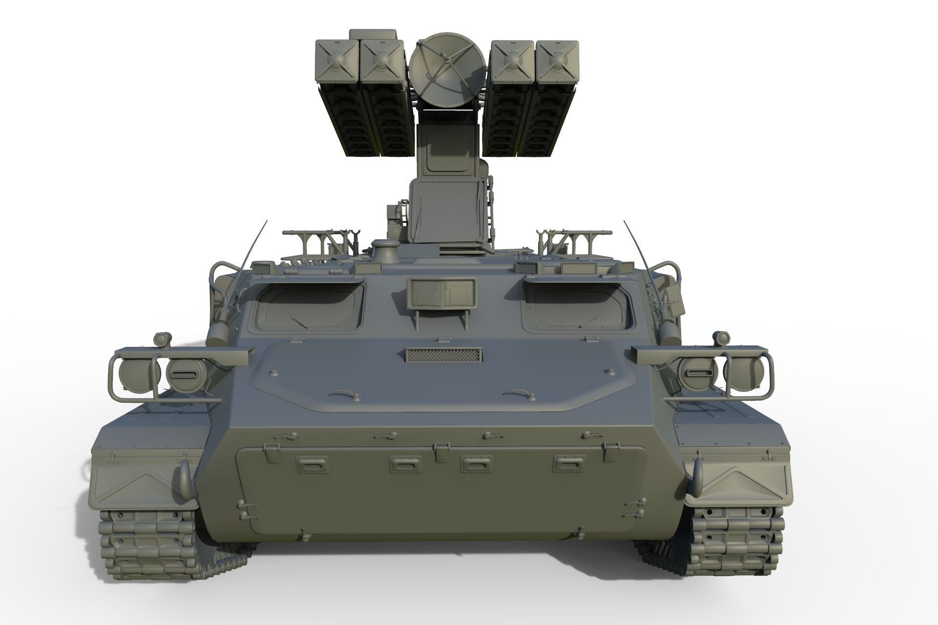 High Poly SA-13 Gopher CAMO 3D model_9