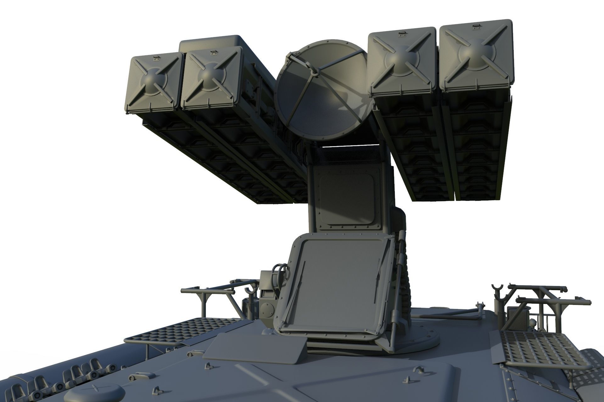 High Poly SA-13 Gopher CAMO 3D model_15