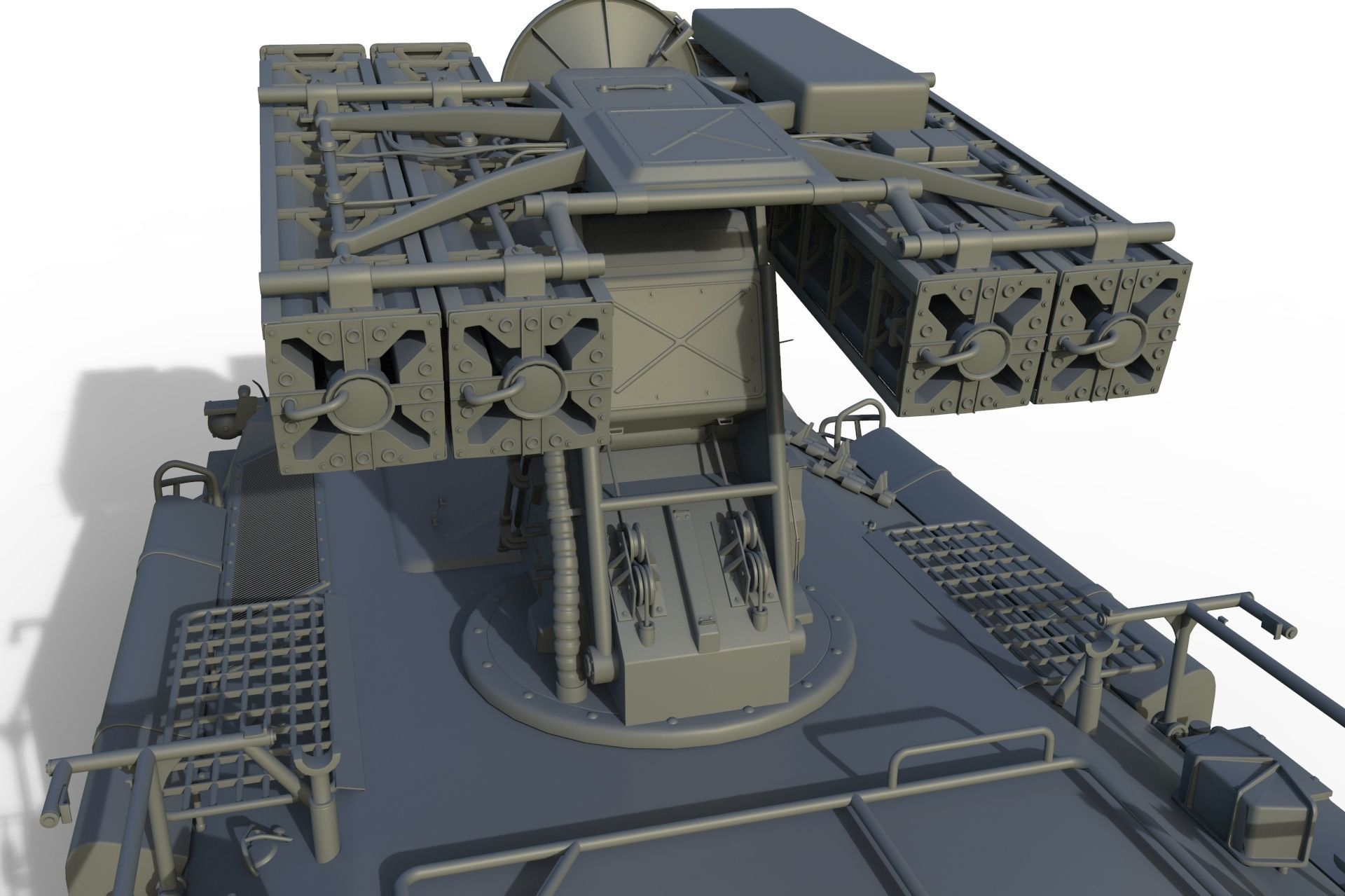High Poly SA-13 Gopher CAMO 3D model_13