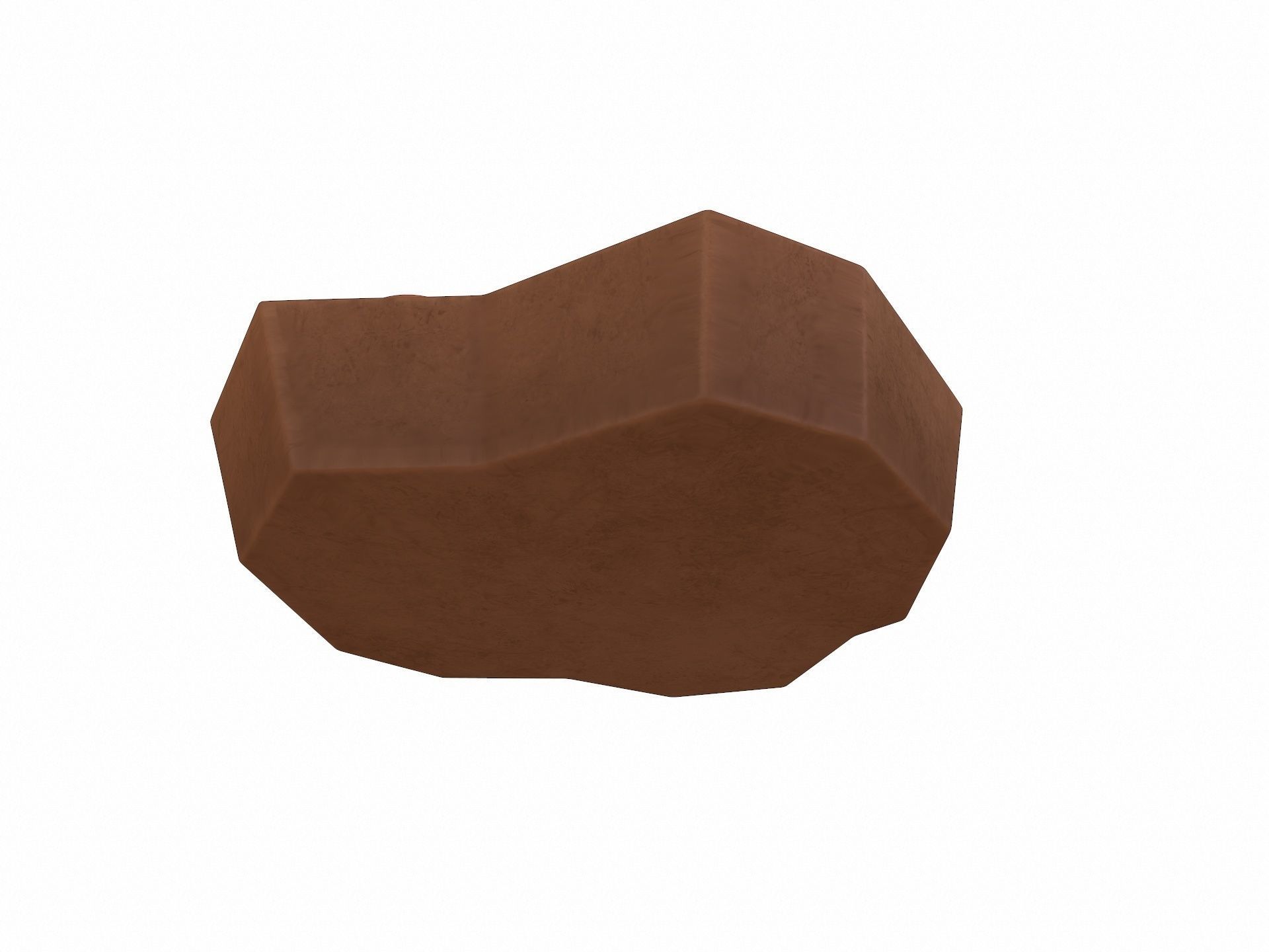 Fossil Ammonite 3D model_3