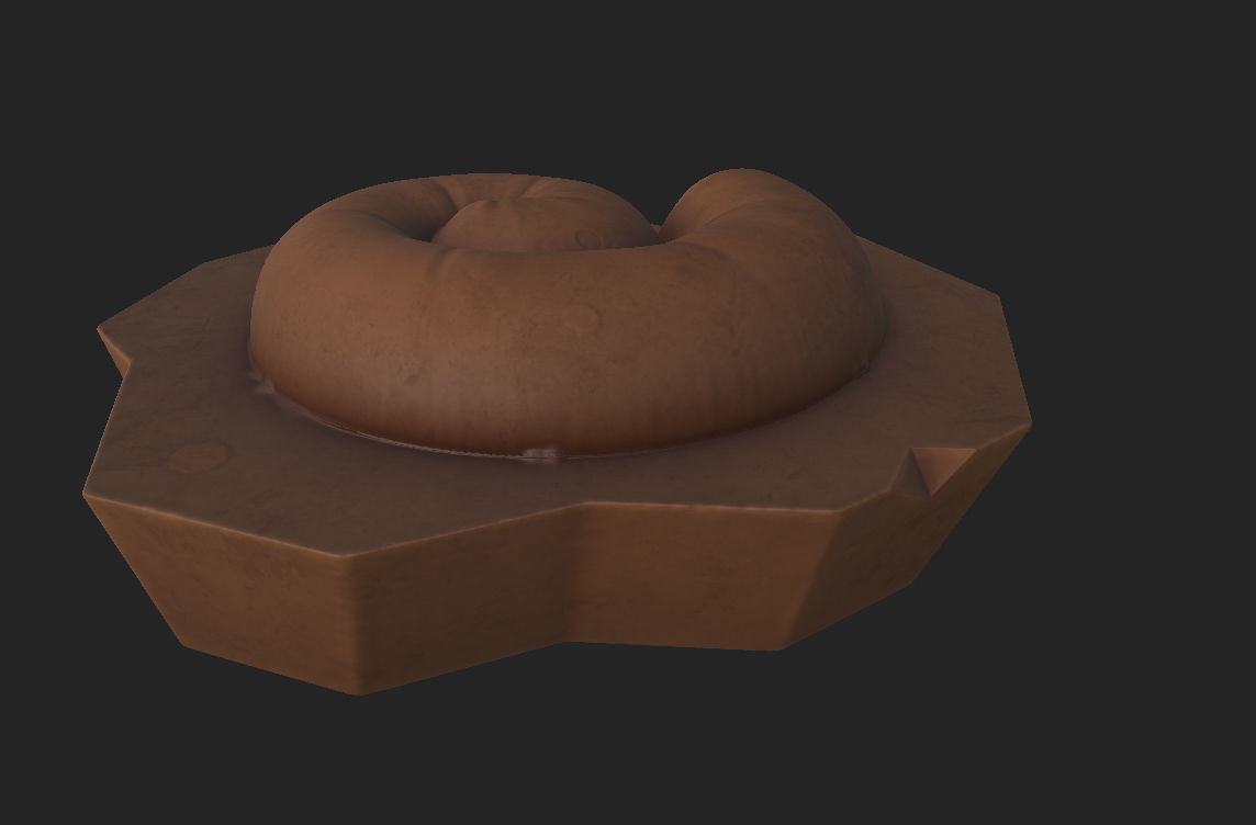 Fossil Ammonite 3D model_14