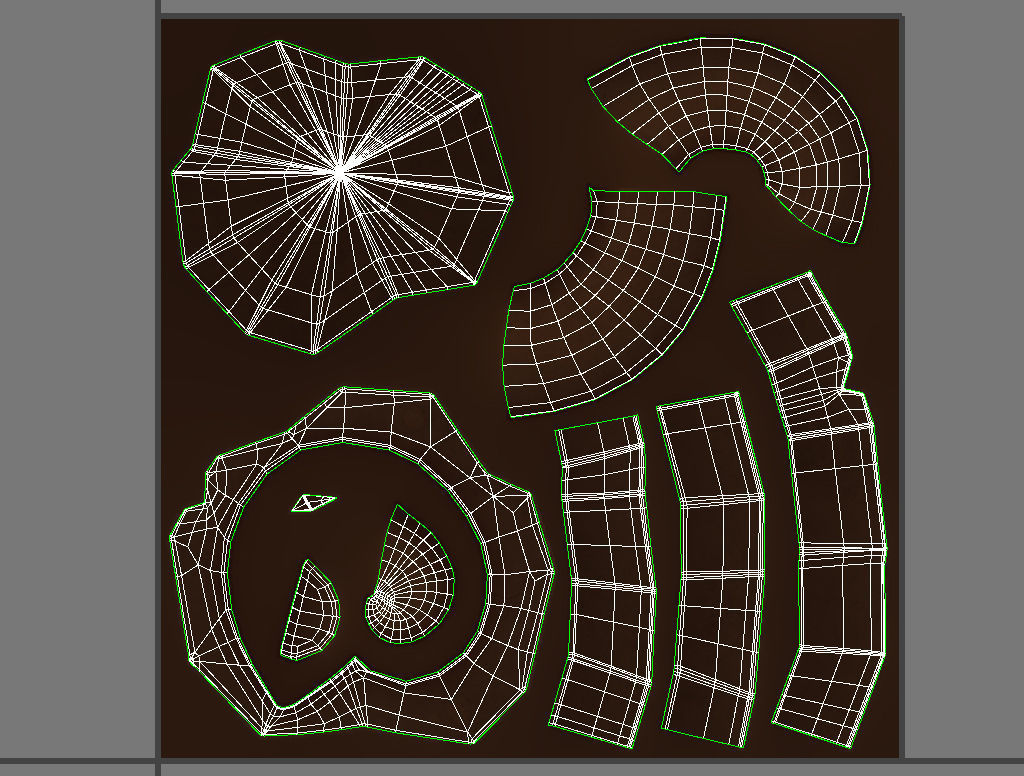 Fossil Ammonite 3D model_23