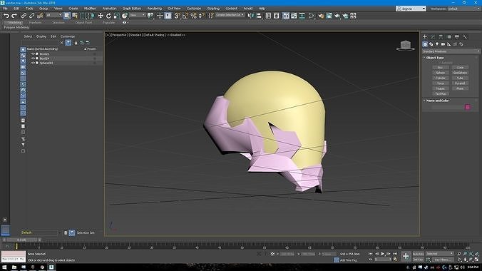 vanitas kingdom heart helmet 3D print model