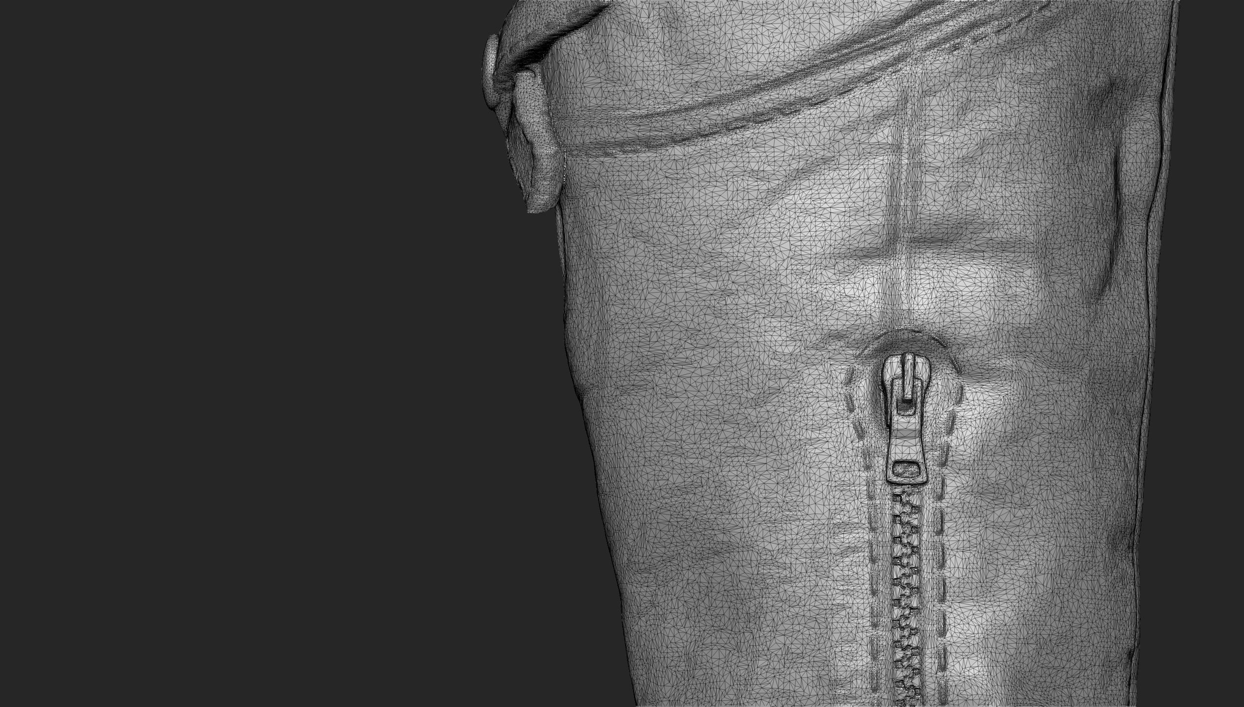 High Boots Base Mesh 3D print model_4