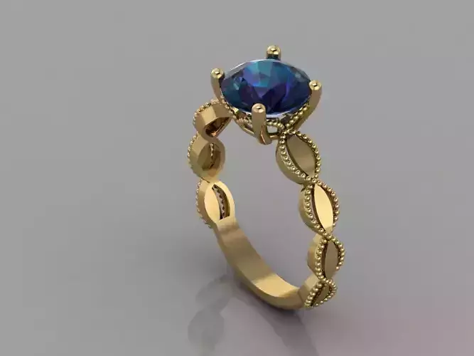 GC GOLD Y255- Diamond gold Ring 