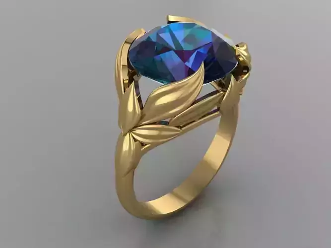 GC GOLD Y258- Diamond gold Ring 