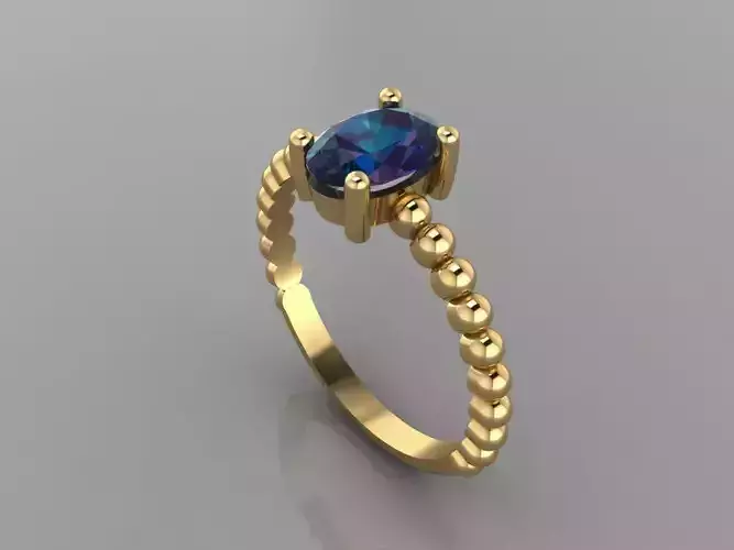 GC GOLD Y260- Diamond gold Ring 