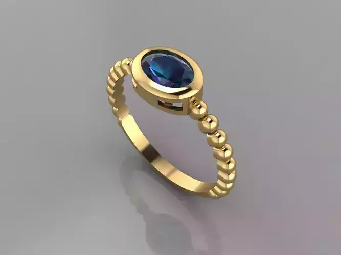 GC GOLD Y261- Diamond gold Ring 