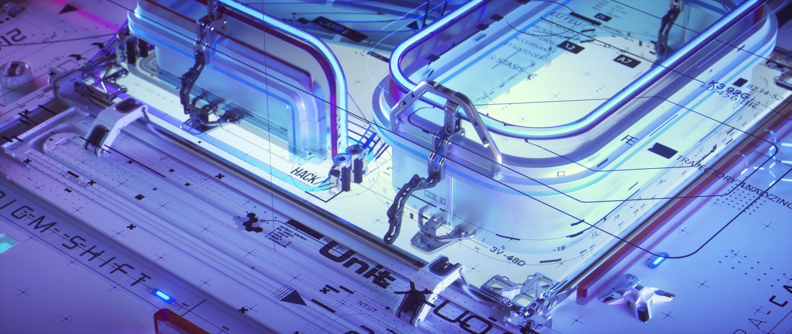 Broadcast Design - C4D Octane Scene File  3D model_2