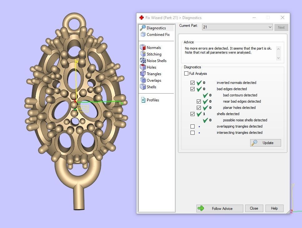 K EARRINGS N4 3D print model_6