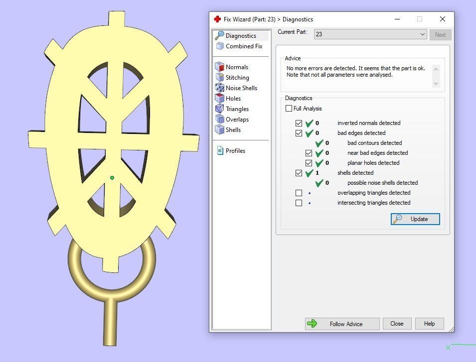K EARRINGS N4 3D print model_8