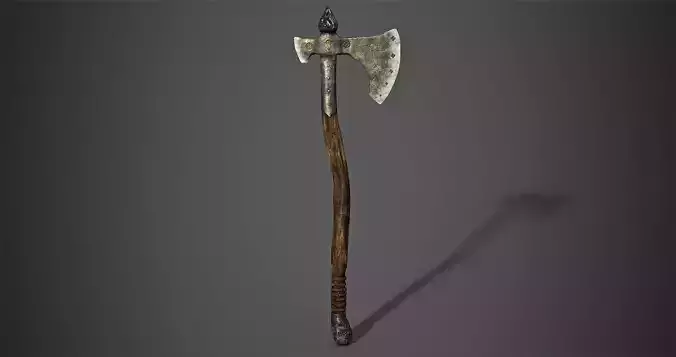 Realistic Medieval Axe