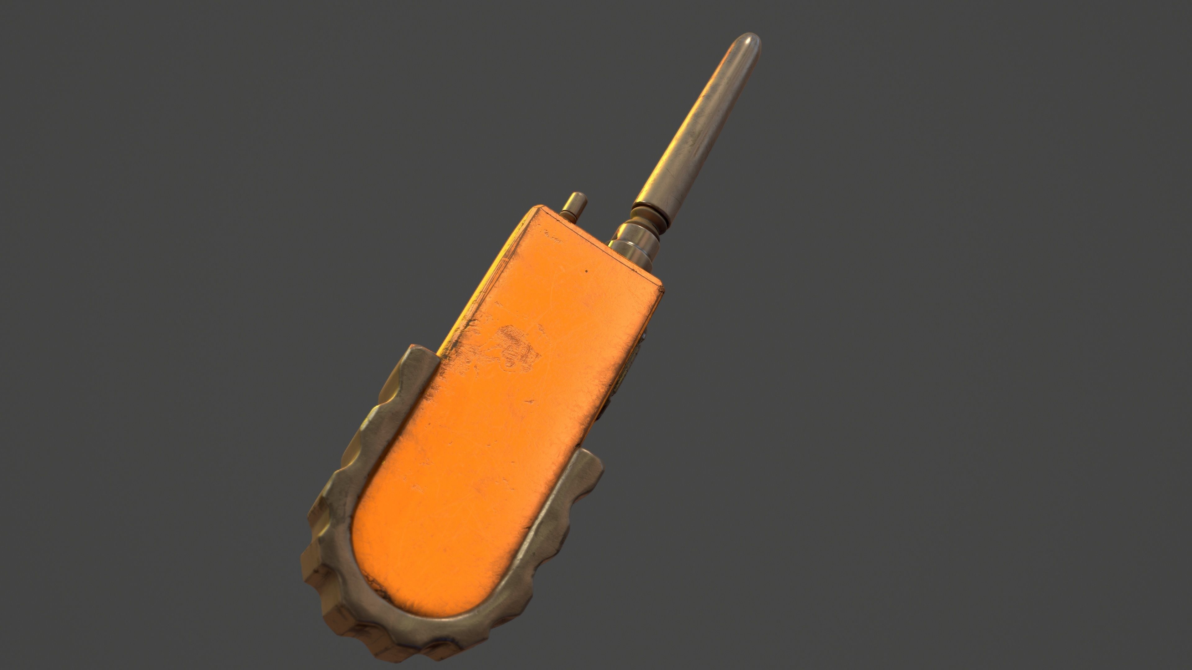 Rock Environment Diorama Low-poly 3D model_5