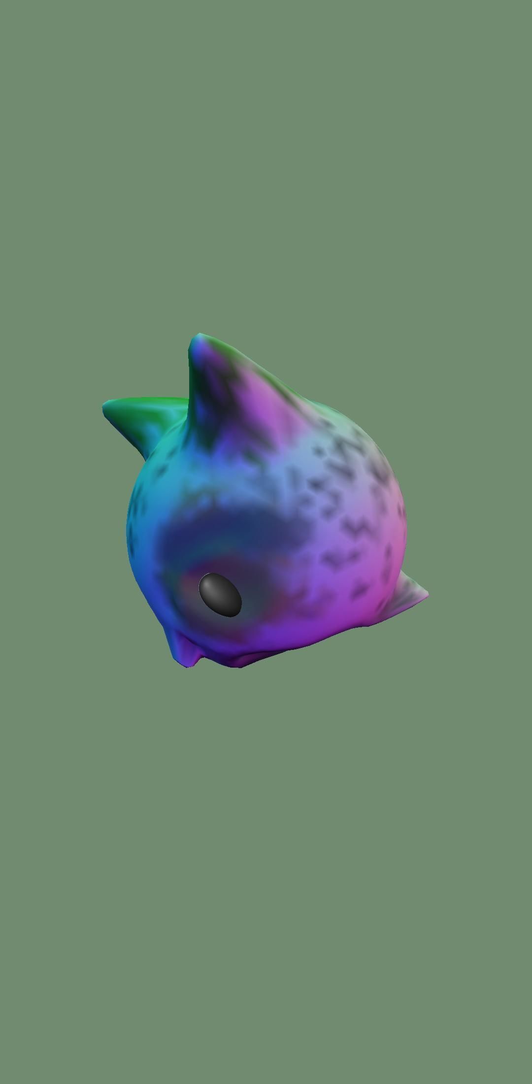 Villi cat Low-poly 3D model_10