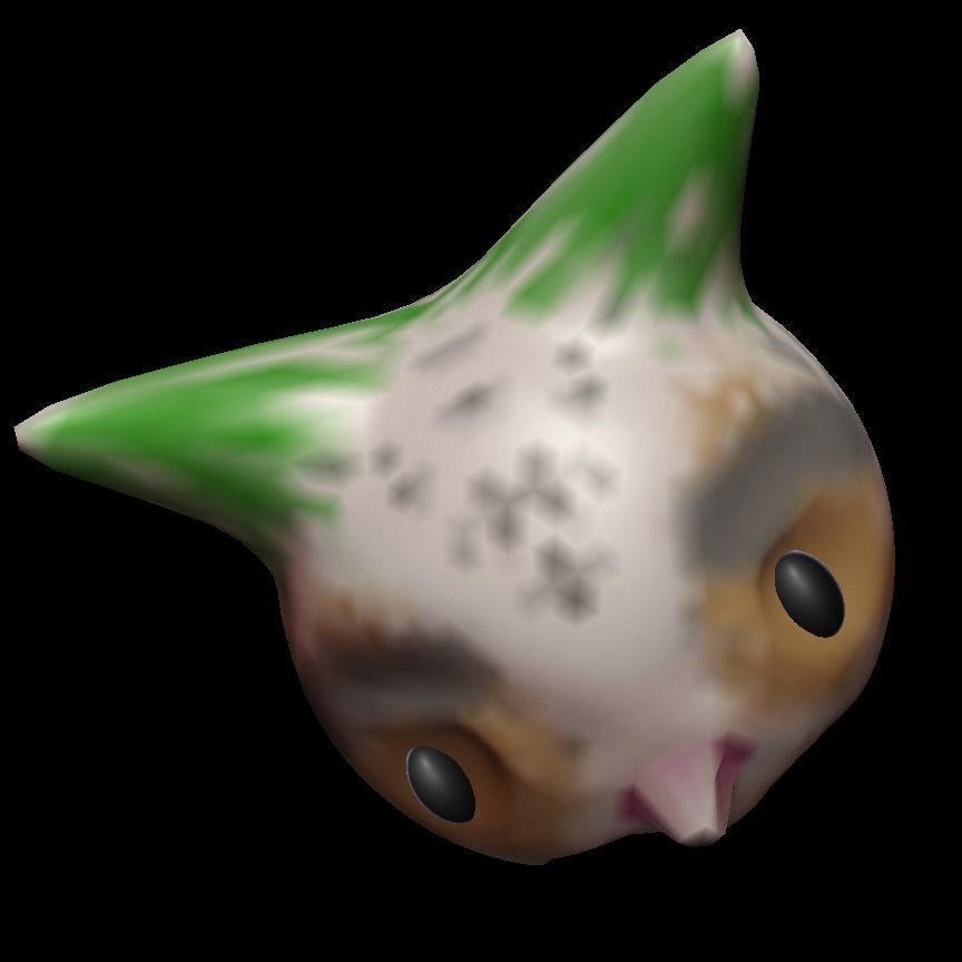 Villi cat Low-poly 3D model_3