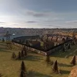 Low Poly AR VR Game ready jungle map 3d model Low-poly 3D model_0