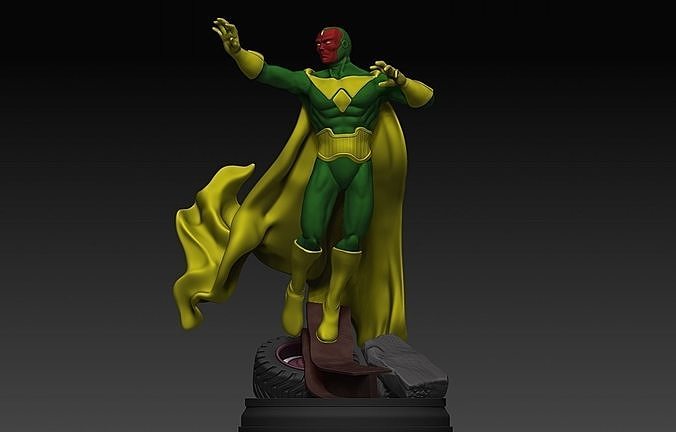 Marvel Comics Vision  3D print model