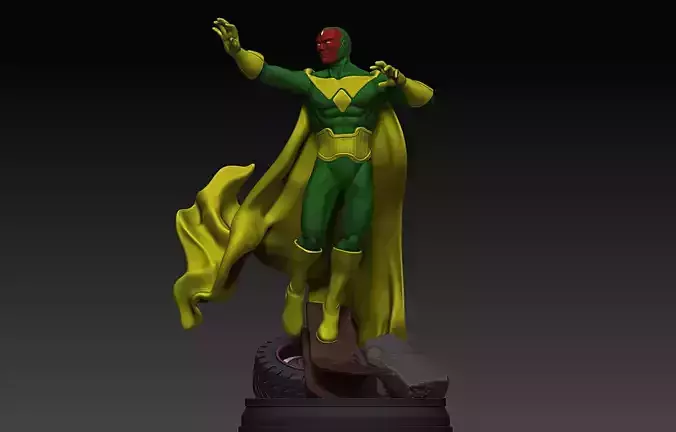 Marvel Comics Vision  3D print model