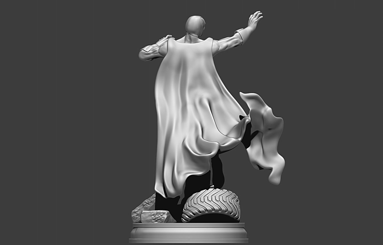 Marvel Comics Vision  3D print model_7