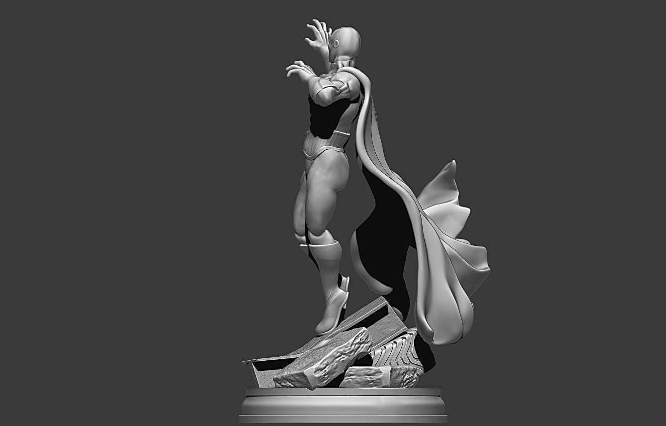 Marvel Comics Vision  3D print model_6