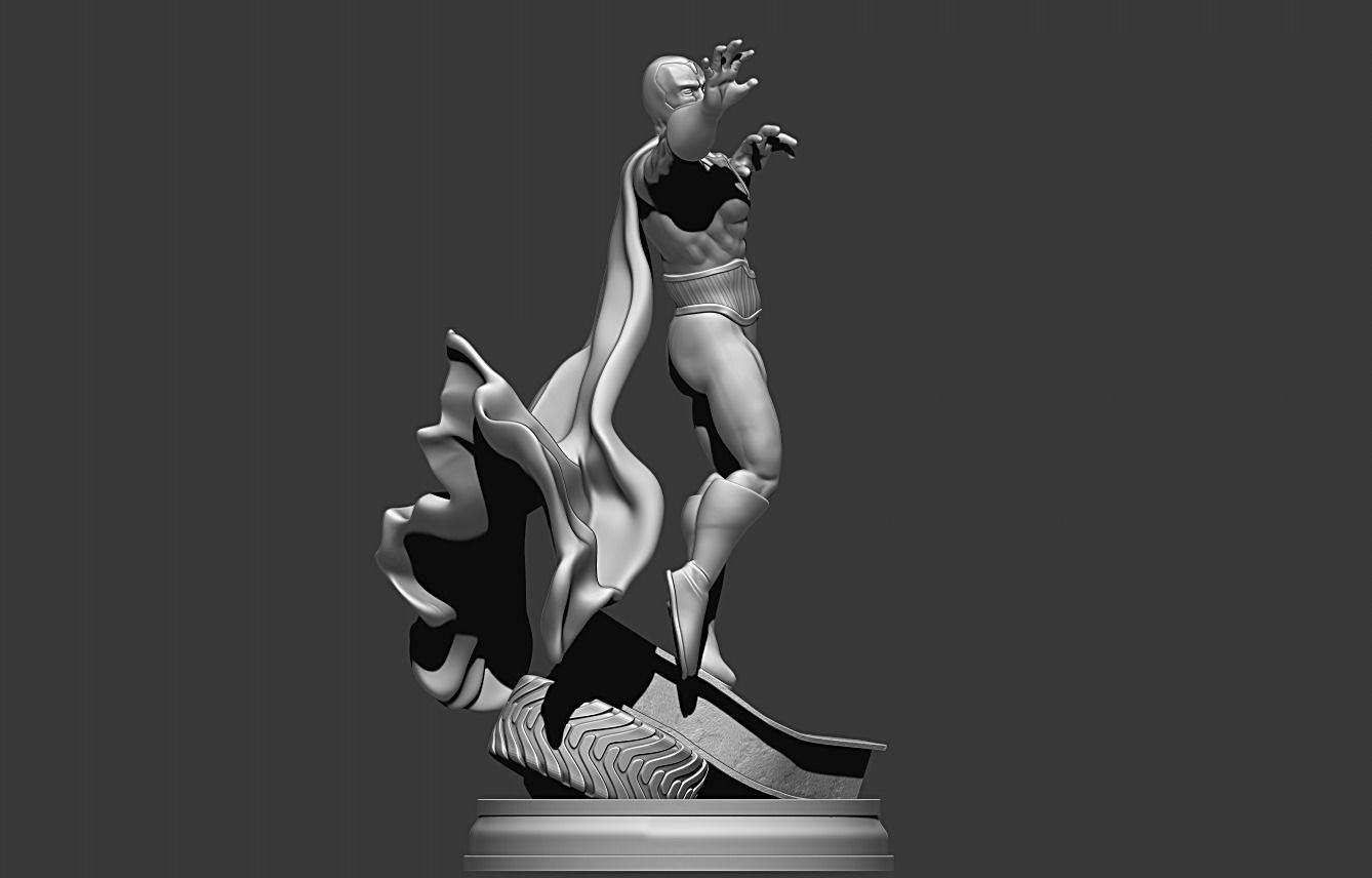 Marvel Comics Vision  3D print model_8