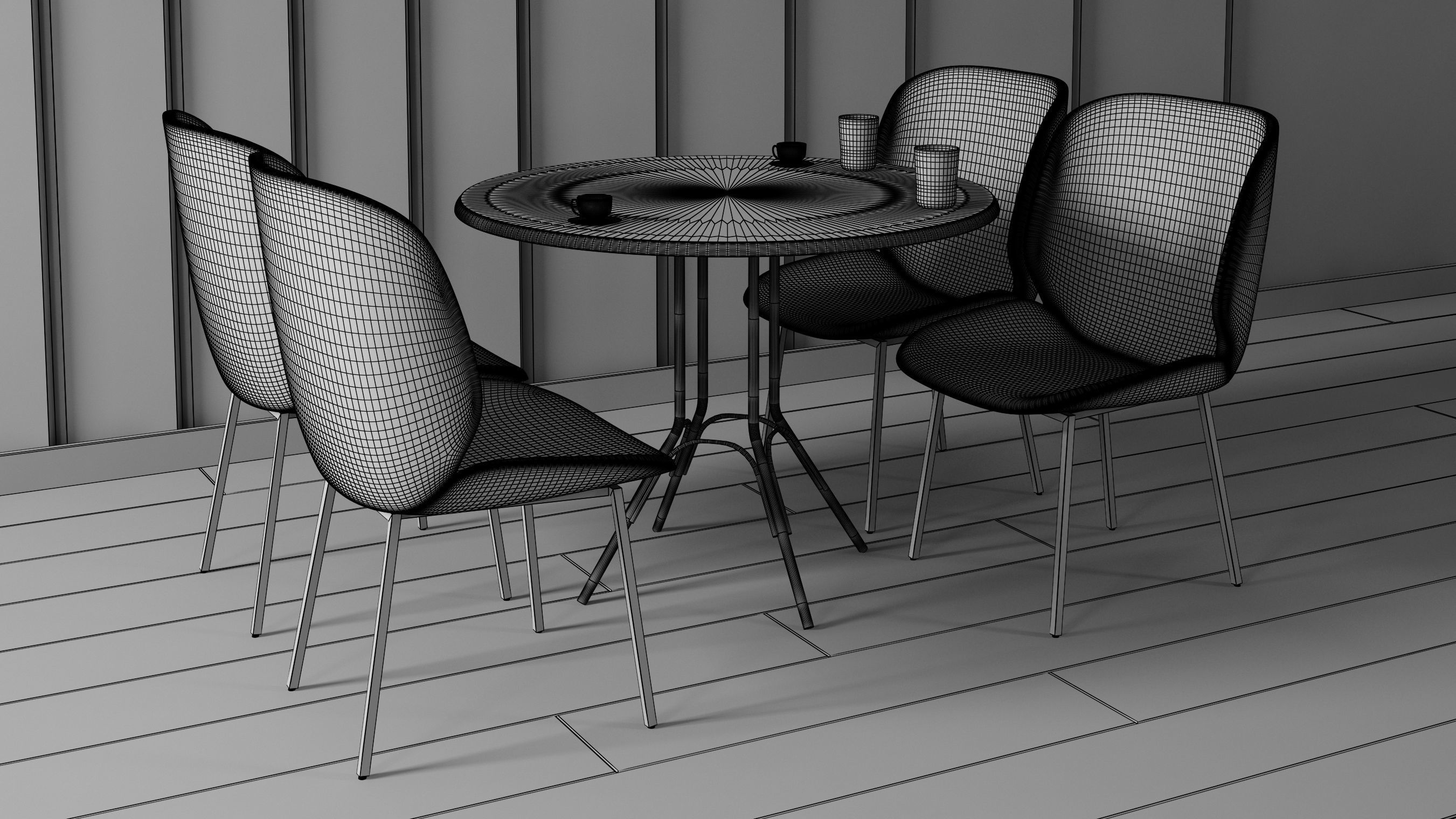 Dining - Home Furniture 05 3D model_6