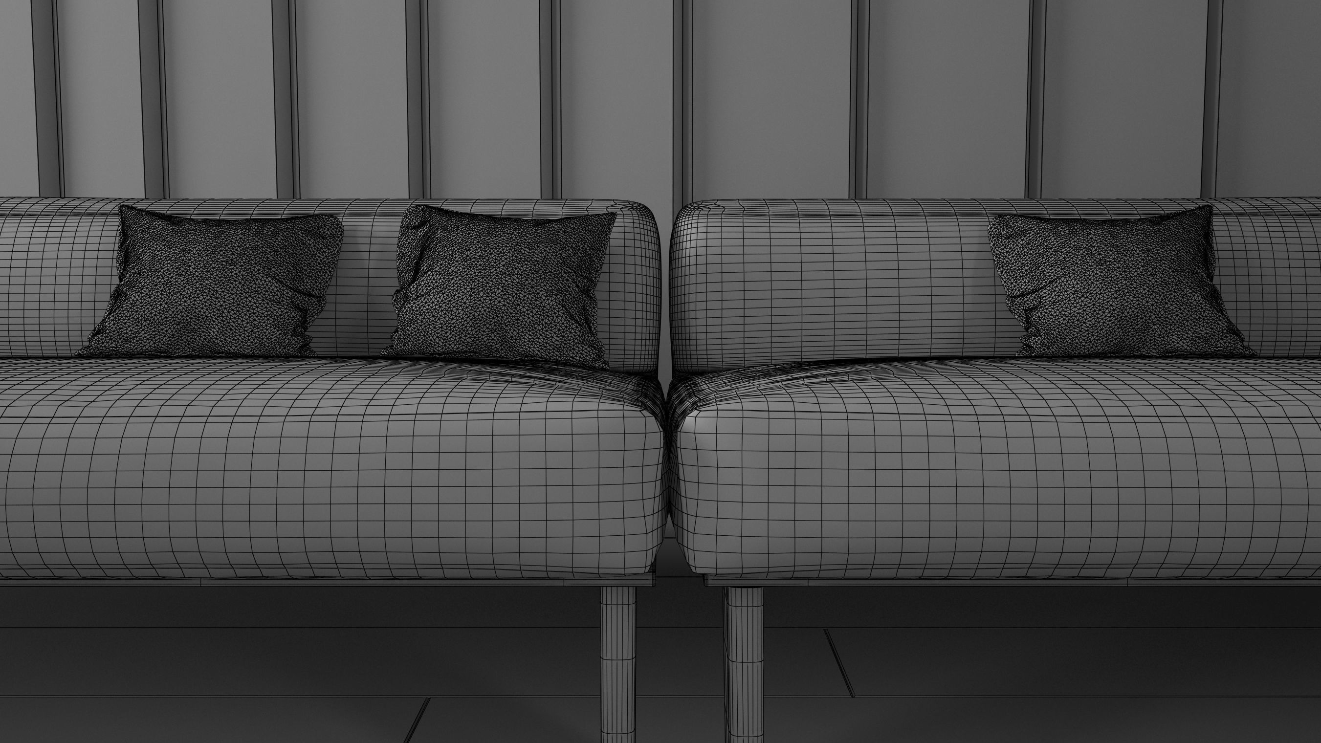 Sofa Set - Home Furniture 10 3D model_7