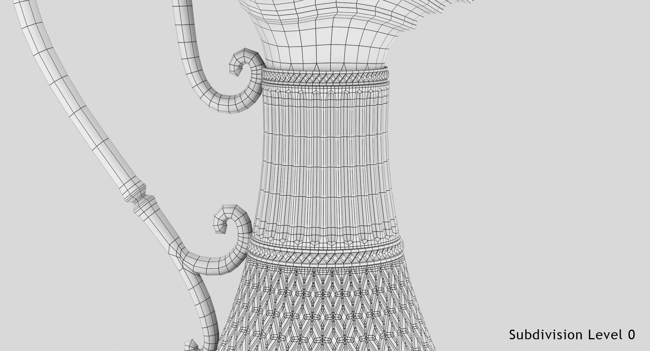 Crystal Pitcher 3D model_10