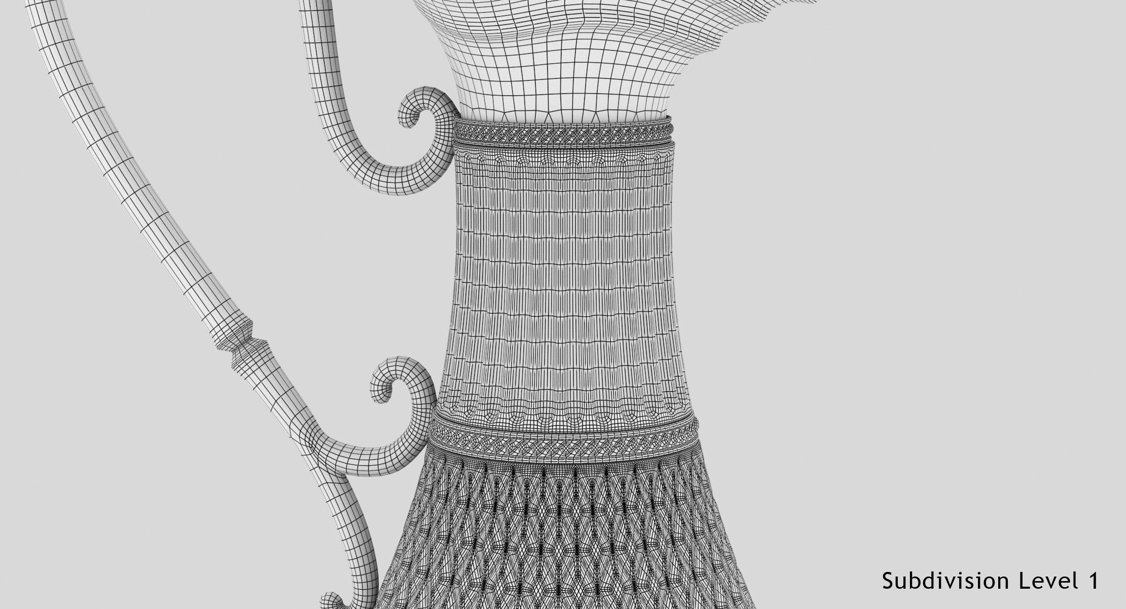 Crystal Pitcher 3D model_11