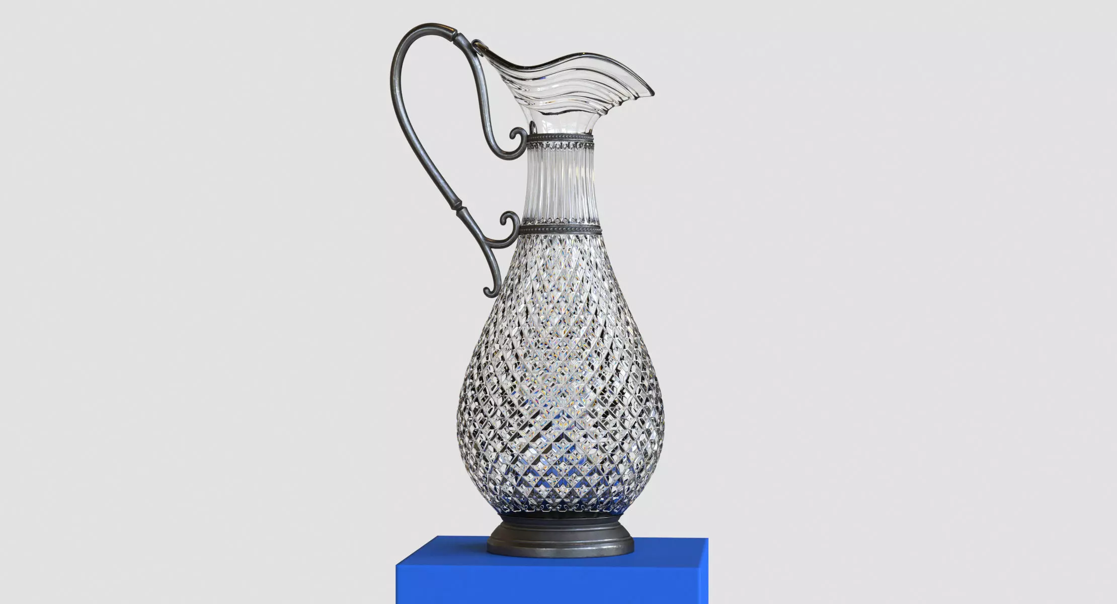 Crystal Pitcher 3D model_0
