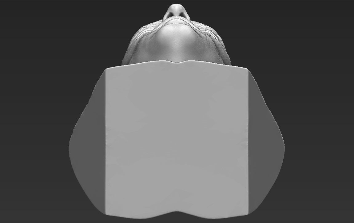 Eminem bust 3D printing ready stl obj formats 3D print model_21