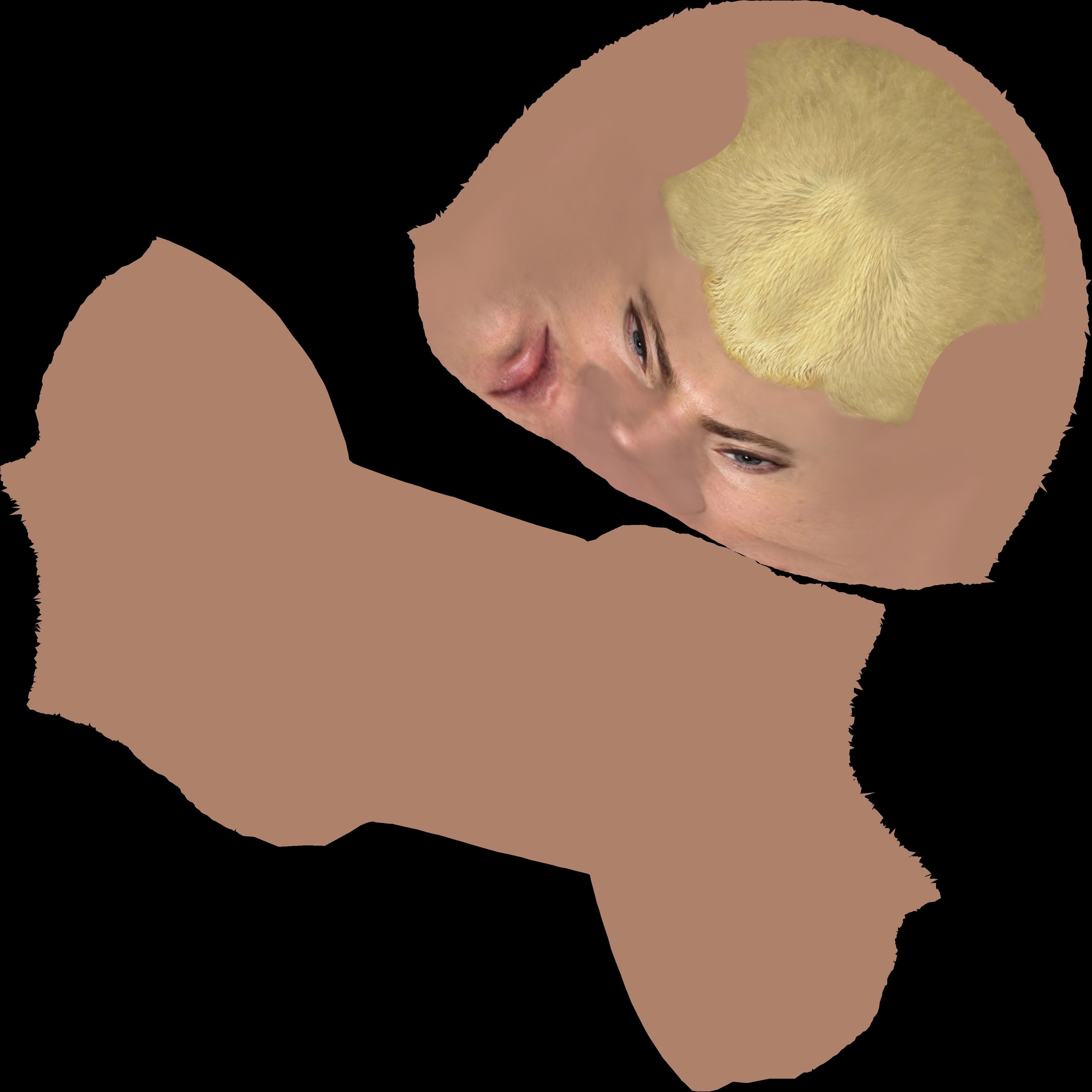 Eminem bust ready for full color 3D printing 3D print model_20