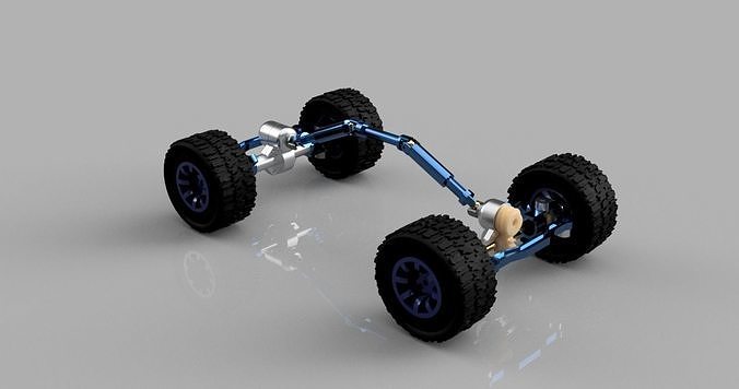 rc chassis 3D print model