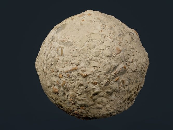 Sand Beach Terrain Stones Seamless PBR Texture Texture