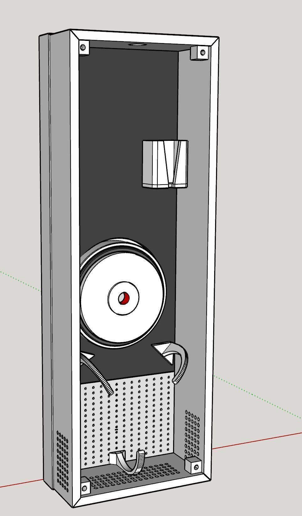 HAL 9000 Enclosure for Google Mini or Echo Gen 1 3D print model_6