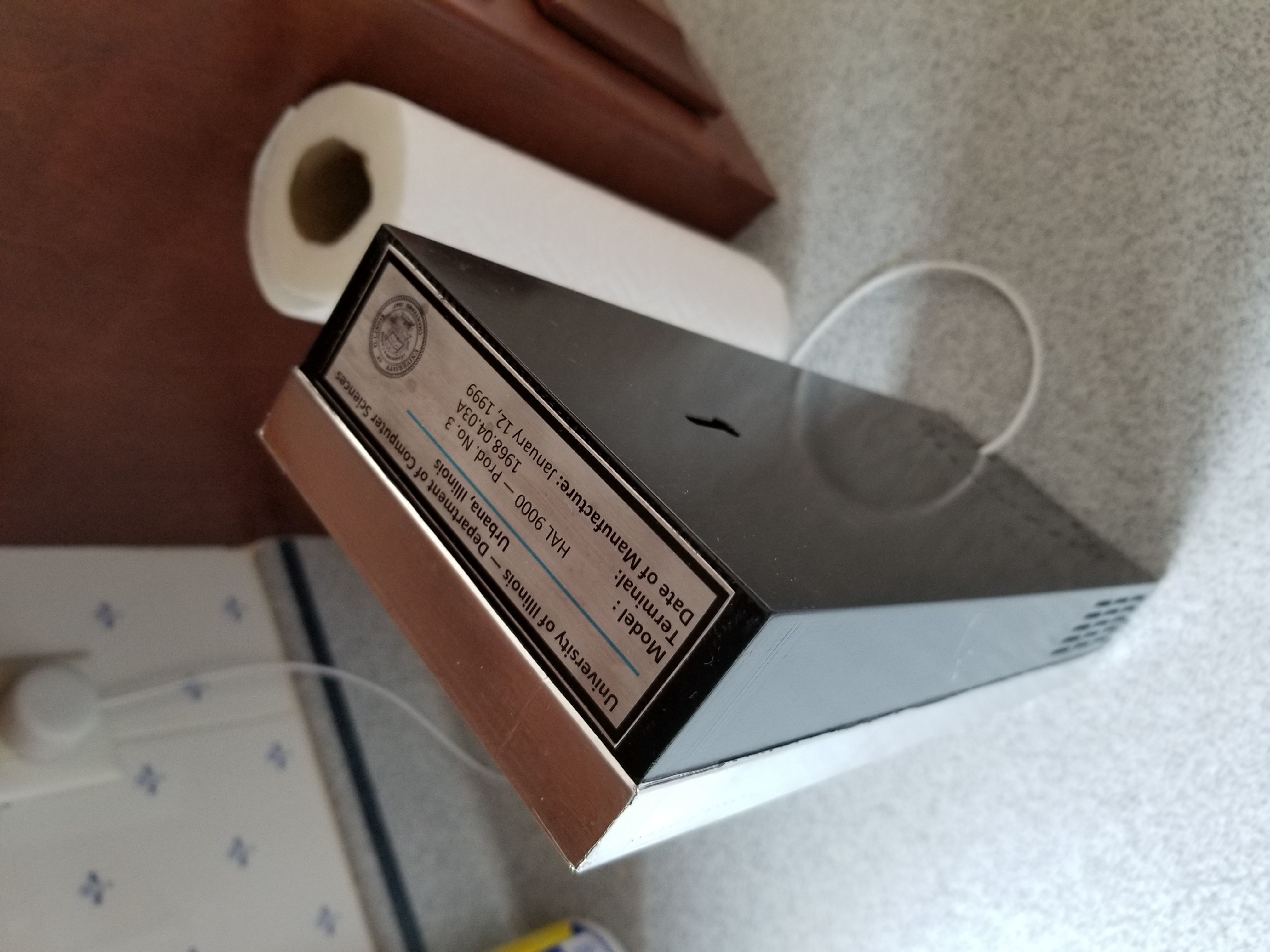 HAL 9000 Enclosure for Google Mini or Echo Gen 1 3D print model_2