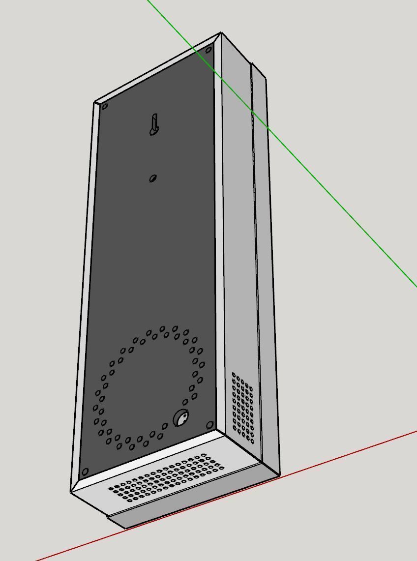 HAL 9000 Enclosure for Google Mini or Echo Gen 1 3D print model_4
