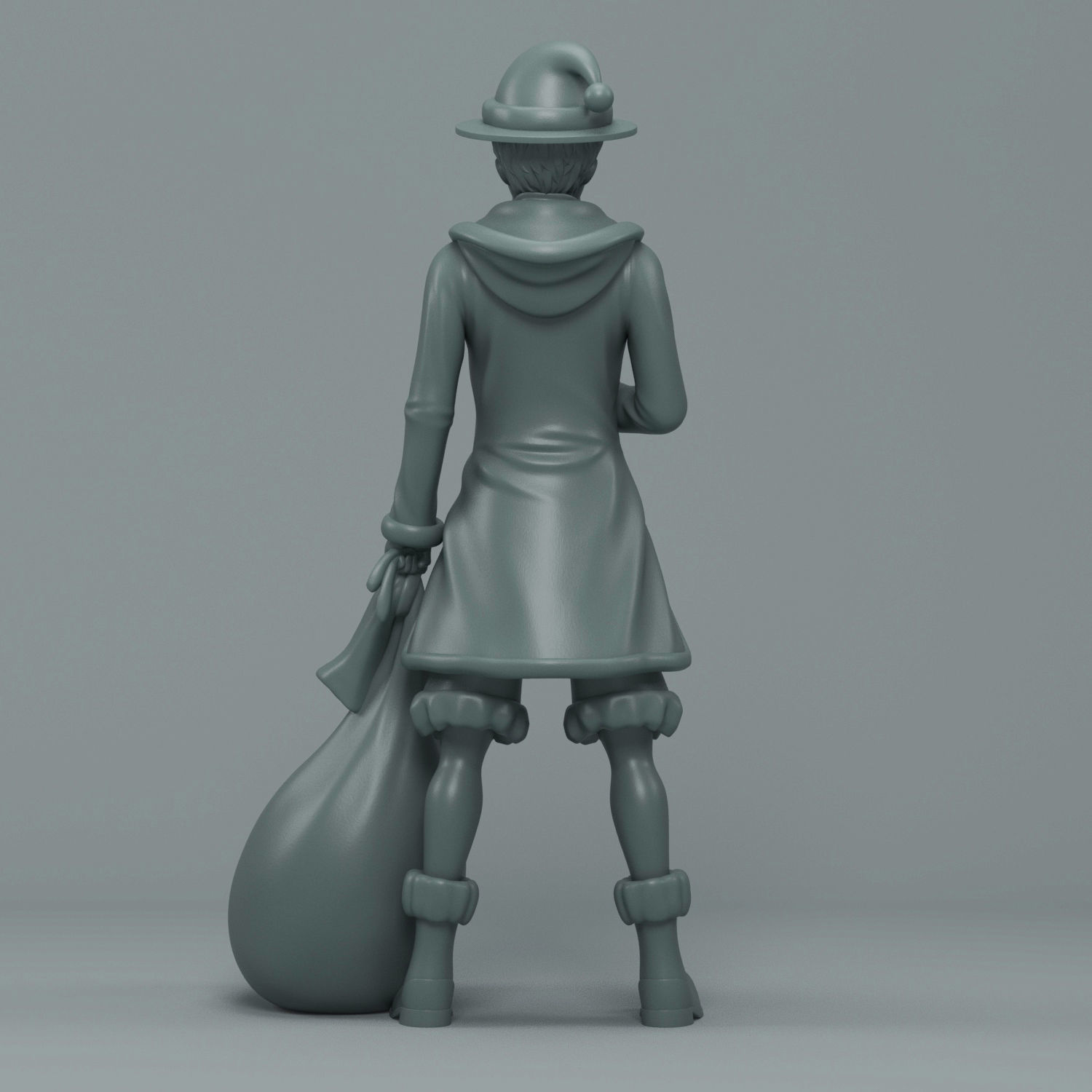 Santa Luffy 3D print model_3